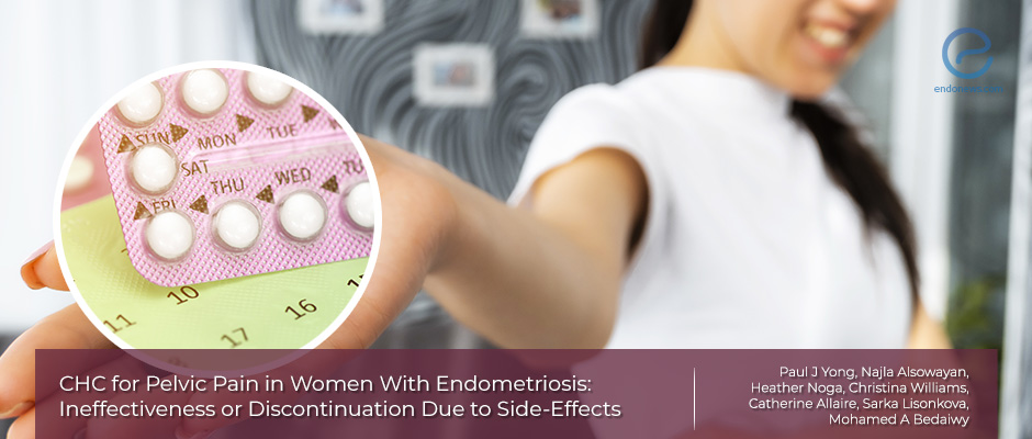 The efficacy of combined hormonal contraception on pelvic pain in endometriosis patients
