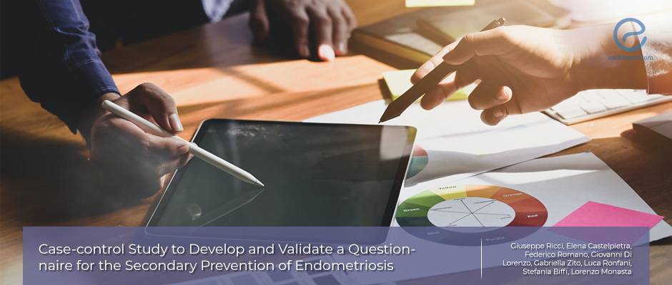 Case-control study to develop a questionnaire for early diagnosis of endometriosis