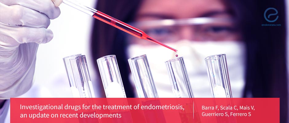 Investigational drugs for the treatment of endometriosis