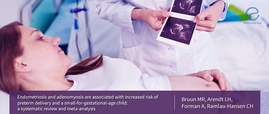 The association between endometriosis, adenomyosis and preterm delivery