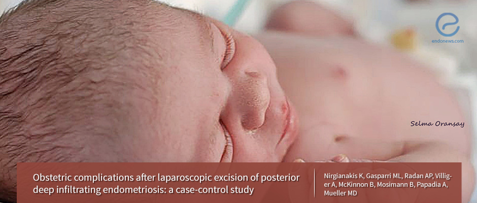 The vaginal delivery rate of singleton term pregnancies still remains the same after total deep infiltrating endometrosis excisions