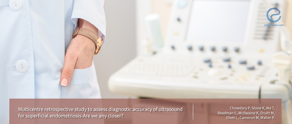 Building an ultrasonographic database for superficial endometriosis.