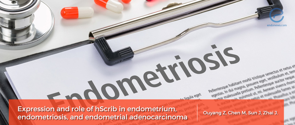 The role of adhesion molecules, E-cadherin and hScrib, in endometriosis