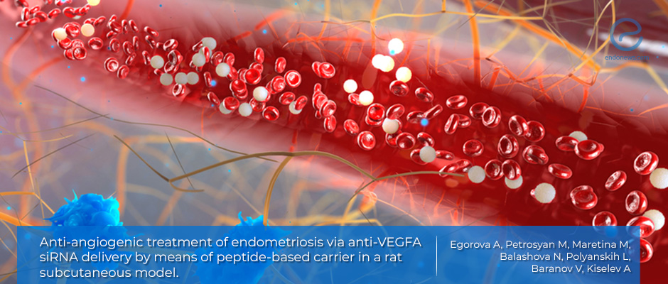 Anti-angiogenic treatment for endometriosis