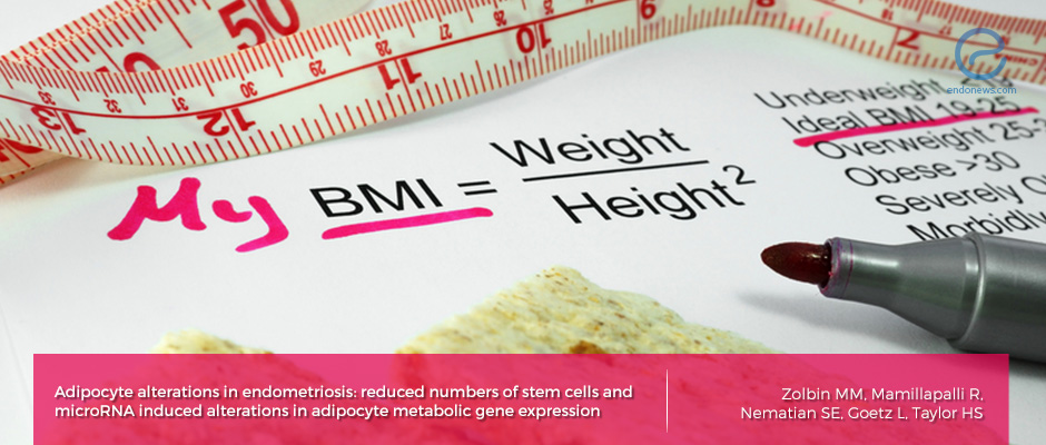 The reason for lower BMI  and less body fat in women with endometriosis.