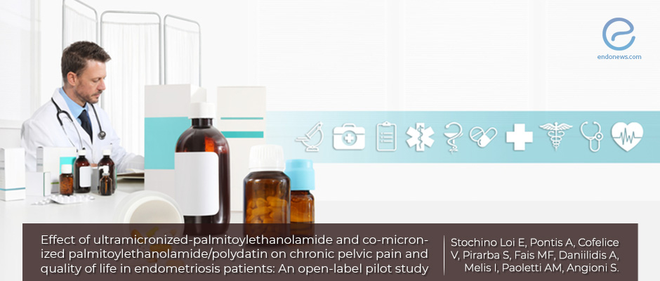 Non-hormonal chemicals for endometriosis related pain reduction