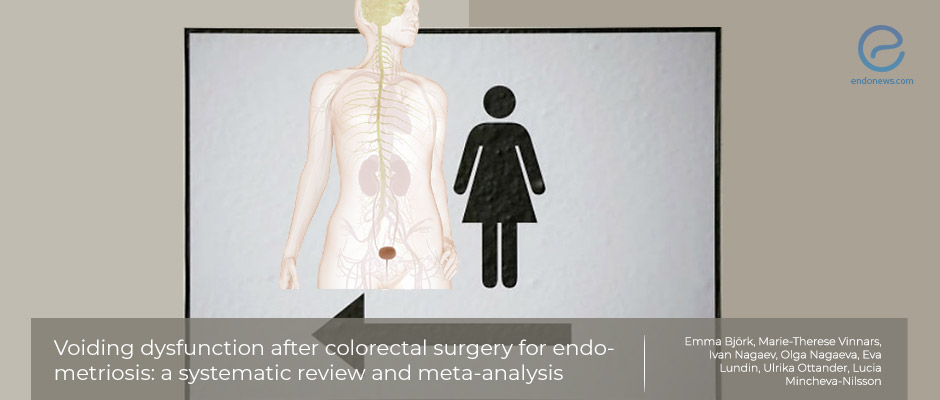 Voiding Dysfunction after Colorectal Surgery for Endometriosis