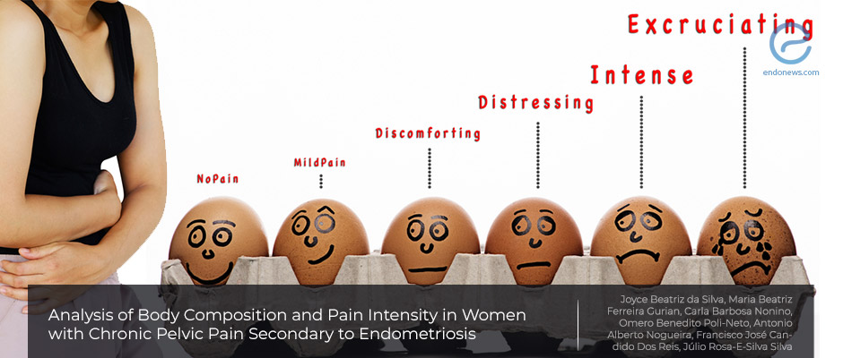 The intensity of pelvic pain is higher in endometriosis patients