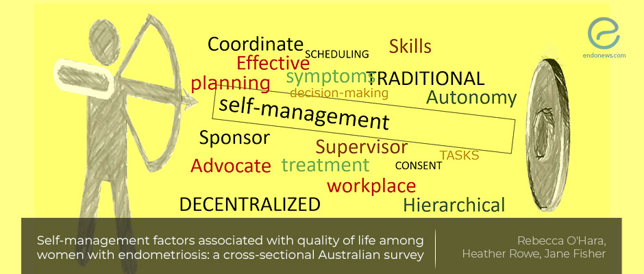 Self-management and the quality of life in women with endometriosis 