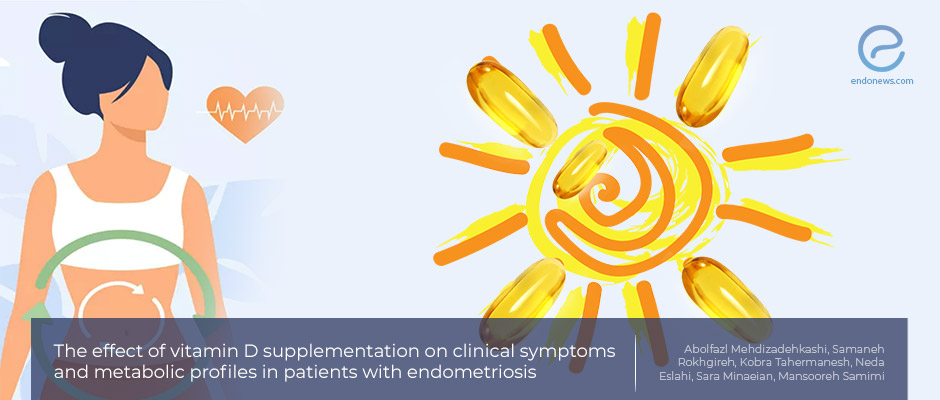 Vitamin D supplementation, endometriosis symptoms and metabolic profiles 