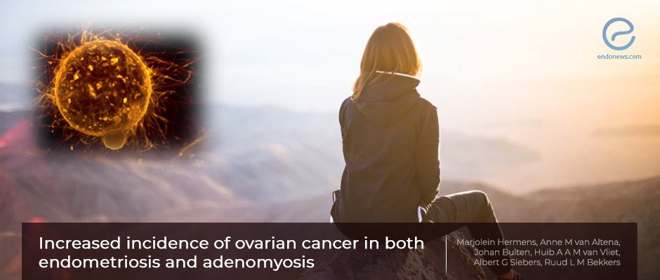Ovarian cancer risk in endometriosis and adenomyosis