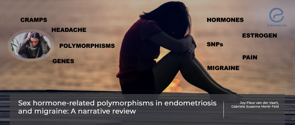 Estradiol metabolism, endometriosis and migraine