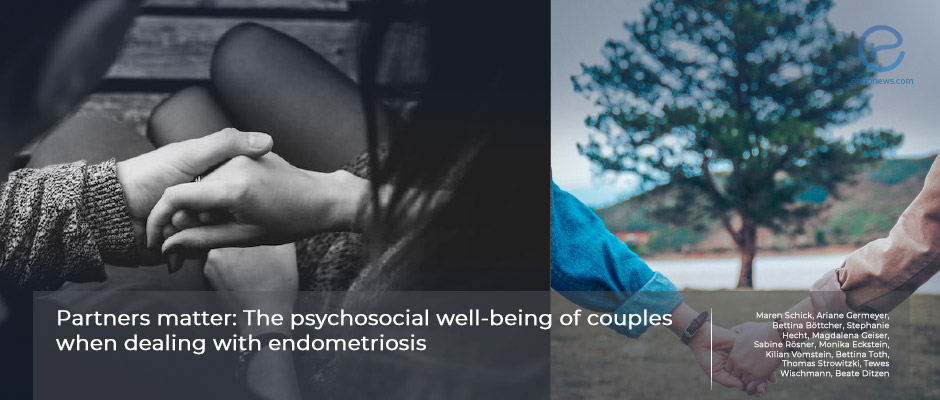 How do the couples feel when dealing with endometriosis?