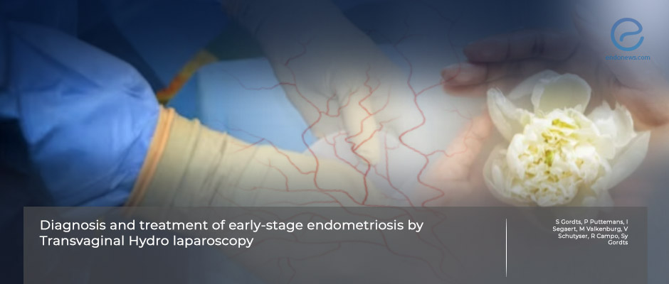 Transvaginal Hydro laparoscopy for diagnosing and treatment of early stages of endometriosis