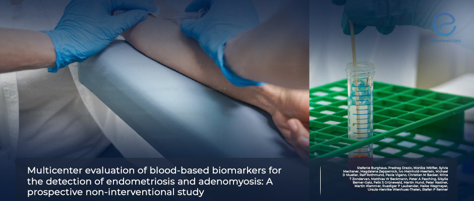 Blood-based biomarkers for the detection of endometriosis and adenomyosis
