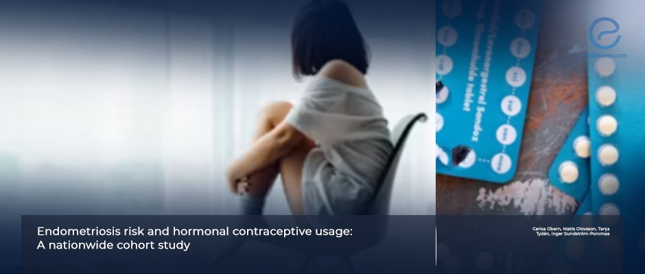  Early use of hormonal contraceptives and the probability of endometriosis diagnosis later in life.