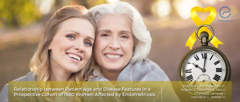 Endometriosis features vs Patient age