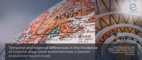 How do regional differences affect the incidence rates of endometriosis?