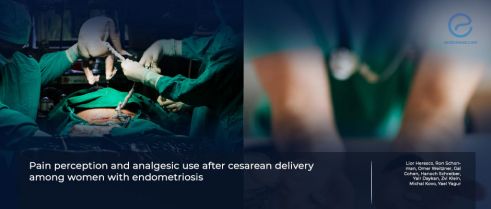 Is post-cesarean pain perception and analgesic use in endometriosis-affected women different?